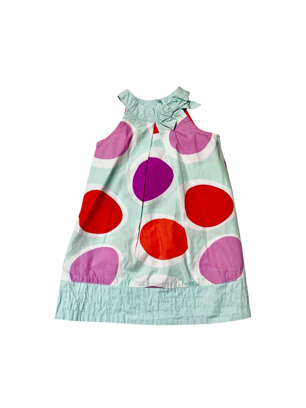 Gymboree Pastel Dot Bow Dress Size 3T